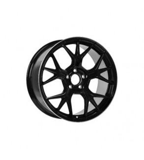 Jante DY1046 1047 KM 19x8.5 19x9.5 5x112 negre cu margine diamond cut mat compatibile MercedesÂ Â 